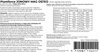 Plantforce Magnesium+ (MAG OSTEO) - jonowy cytrynian magnezu z D3 i K2 - 45 porcji/88 porcji (160 g) smak: egzotyczna cytryna